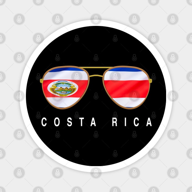 Costa Rica  sunglasses Magnet by JayD World